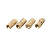 4 Pack Brass Hinges, Solid Copper Concealed Invisible Door Hinge with 180 Degree Opening Angle for Jewelry Box, Worktop, Table and DIY Projects, Gold(8mm)