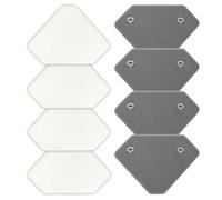 4 Pack BU3523 BU3120 Pre-Motor Foam Felt Filter Kits compatible with Shark BU3120 Clean Lightweight Cordless Cleaner, Shark BU3523 Clean Empty Cordless Stick Vacuum, Auto Empty System, XFBU3000