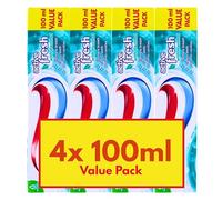 4 Pack Bundle - 4X Aquafresh Active Fresh Toothpaste with Menthol (4X 100ml Value Packs).