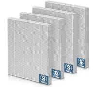 4 Pack C545 Replacement Filter Compatible with Winix C545 Air Purifier, H13 True HEPA Filter S Only, Part number 1712-0096-00