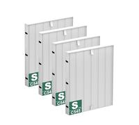 4 Pack C545 Replacement Filter S Compatible with Winix C545, H13 Ture HEPA Filter Replace Part # 1712-0096-00 and 2522-0058-00