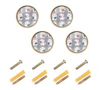 4 Pack Cabinet Knobs All Saints' Day British Shorthair Cats Grey_1 Closet Knobs for Door and Drawer 1.26"