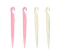 4 - Pack Cake Stripping Knife Scraper Set: Plastic Demoulding Knives for Releasing Cakes from Metal Pans & Butter Cream Scrapers - Essential DIY Baking Gadgets for Kitchen & Bakery Use
