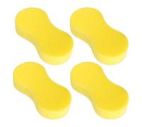 4 Pack Car Sponges,Jumbo Sponges For Car Cleaning, Washing & Windows, High Density Sponge Holds Plenty Of Car Wash Solution, Anti Scratch Technology, Perfect For Wheels, Windscreen & Bodywork