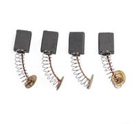 4 Pack Carbon Brushes 16mm L x 12.5mm W x 6.5mm H for Electric Motor Repair in Power Tools Such as Saws Drills Grinders and Motorcycle Motors