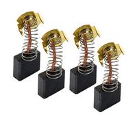 4 Pack Carbon Brushes Model CB204, for Angle Grinder, Cutting Machine, Electric Pick, Polishing Machine, Compatible with GA9020, GA9020KD, GA9020S Angle Grinders