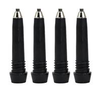 4 Pack Carbon Tungsten Steel Trekking Pole Replacement Tips for Hiking