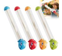 4 Pack Cartoon Water Guns, 2026 Pull-Out Design Water Pistol Toy for Adults Kids, Creative Fireworks Spray Effect Water Pistols, Swimming Pool Beach Party Favors, Summer Outdoor Water Sprayer Toys (A)