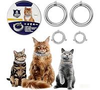 4 Pack Cat Collar for Infections Prevention, Waterproof Adjustable with Natural Essential Oils, 16 Month Protection for Cats Over 7 Weeks, Safe & Comfortable