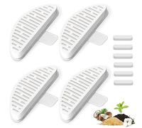 4 Pack Cat Water Fountain Filter & 6 Pack Replacement Fliter Sponges Compatible with Uahpet Water Fountain 67oz/2L Automatic Pet Fountain,Pack of 10