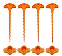 4 Pack Caulk Saver Caps with Universal Fit for Standard Nozzle Tubes, Reusable Silicone Sealant Savers Tools to Prevent Drying and Clogs for Bathroom Kitchen Projects