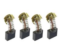 4-Pack CB204 Carbon Brushes, Compatible with Makita Angle Grinders | Model CB204 Replacement, 4 Pieces Per Pack, Electric Motor Carbon Brushes, Power Tool Replacement Parts