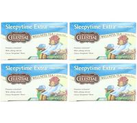 (4 PACK) - Celestial Seasonings - Sleepytime Extra Tea | 20 Bag | 4 PACK BUNDLE