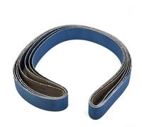 4-Pack Ceramic Sanding Belts for 2x72 Inch Belt Grinder, 40/60/80/120 Grit, Coarse Grinding for Metalworking, Sharpening, Shaping, Water Resistant for Wet or Dry Use