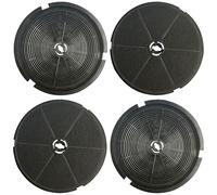4 Pack CHA21 Charcoal Carbon Filters Compatible with CDA Cooker Extractor Hood Models: CCA5/CIGE9/CIN6/CTE6/3C9/EVP61/EVP91/EVG9/CCA7/ECG6/EVP101/EVP121/EVPK90/CHA21/CST6/CHA25/EIN60