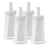 4 Pack Coffee Water Filter Compatible with Sage Coffee Machine SES 990/980/500/878/875/880/920/810, Replacement BES008 Softener Water Filter for Sage Barista Express Barista pro