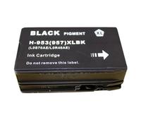 4 Pack Compatible 953XL BK/C/M/Y Refilled Ink Cartridge for O-fficeJet Pro 8210 8218 8719 8720 8728 8730 8740 8710 Printer(1x Black)