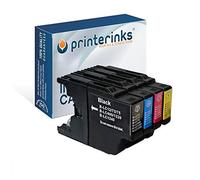 4 Pack Compatible LC1240 Ink cartridges for LC1240BK/C/M/Y for DCP-J525W, DCP-J925DW, DCP-J725DW, MFC-J280W, MFC-J430W, MFC-J5910DW, MFC-J625DW, MFC-J6510DW, MFC-J6710, MFC-J6710D, MFC-J6710DW, MFC-J6910DW, MFC-J825DW