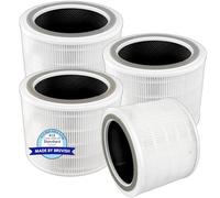 4 Pack Core 200S Replacement Filter Compatible with LEVOIT Core 200S Smart WiFi Air Purifier, Core200S H13 True Hepa Filter, 3-in-1 Activated Carbon Filters HEPA, Compared to Part # Core 200S-RF