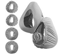 4 Pack CPAP Mask Liners Compatible with Size F20 Full Face Mask Cushion Soft Reusable Cushioned Mask Covers Absorb Facial Oils and Moisture Reduce Red Marks