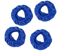 4 Pack CPAP Mask Liners, Full Face Cushion Pads, Washable Reusable Fabric Covers with Elastic Fit, Soft Spandex Barrier Helps Limit Air Leaks and Face Marks, Fits Most Masks