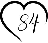 4 Pack Cute Love Heart Number Waterproof Sticker - 6 Colours to Choose from - Custom Wheelie Bin/Recycling Box/House Number/Door Signs