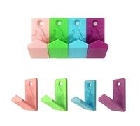 4 Pack Cutting Mat Hanger/Cutting Mat Storage for Cricut, Standard Grip holder for Crict Explore One/Air/Air 2/Maker, Cut Mats Accessories for Cricut (Color Bundle)