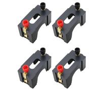 4 Pack D Size Battery Holders Series Parallel Connection Circuit Experiment Set Basic Electricity Physics Lab Teaching Equipment