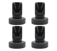 4 Pack Dishwasher Basket Wheels for Favorit, for Zanussi, and Models - Gray ABS Replacement Casters 2.3 x 2.3 x 3 cm for Top Dish Rack