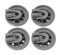 4 Pack Dishwasher Lower Rack Wheel Replacement Parts 611475 165314 00611475 for Bosch for Siemens for Neff for Beko Dishwasher Accessories