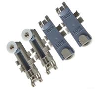 4-Pack Dishwasher Upper Basket Adjustable Wheels for