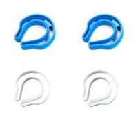 4 Pack Door Jam Stopper, Heavy Duty Finger Pinch Guard for Home Safety, Tactical First Responder Door Wedge for Law Enforcement and Emergency, Prevent Doors from Slamming Shut