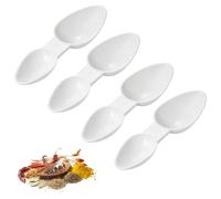 4-Pack Double-Sided Reusable Medicine Spoons 2.5ml/5ml