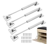 4 Pack Drop Down Gas Struts, 100N Soft Open Soft Close Dampers