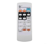 4-Pack Electric Fan Remote Control for KDK ELMARK, Replacement Controller RM-F900MKII RM-F989+2, White ABS Plastic