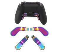 4 Pack Elite Controller Paddles für Xbox Elite 2 Controller Paddles,Edelstahl Elite Core Controller Paddle für Xbox One Elite Controller Serie 2,Elite Serie 2 Core Controller (Regenbogen)