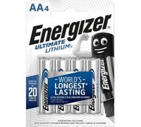 4 Pack Energizer Ultimate Lithium Aa Batteries