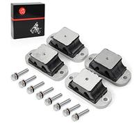 4 Pack Engine Motor Mount Rubber for Yamaha WaveRunner 1100 1000 FX FZR FZS GP1300R GP1800R FX140 VX Deluxe VXR VXS HO SHO Cruiser VX Sport Cruiser
