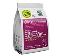 (4 PACK) - Equal Exchange - Org FT Med Roast Coffee Beans | 227g | 4 PACK BUNDLE