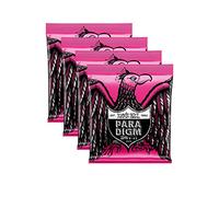 4 PACK Ernie Ball 2023 Paradigm Electric Guitar Strings, Super Slinky (9-42)