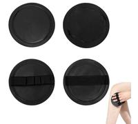 4 Pack Exfoliating Body Scrubber No-pain Exfoliating Bath Scrubber Glove | No Pain Exfoliating Bath Scrubber Glove with Secure Elastic Loops Gently Exfoliate Unclog Pores Body Scrub Glove Bath SPA
