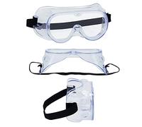 4 Pack Eye Protection Safety Goggles Protective Vent Glasses Anti-Fog Dust Resistant Lab Work PPE Wear