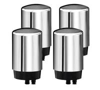 4 Pack Faucets Filters Cartridge,Replacement for Brita® Faucet Filter,Water Filter Compatible with Brita® Faucet Filtration Systems- Chrome (4)
