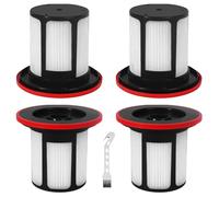 4 Pack Filter Accessories for Bosch Unlimited Series 6 BCS612GB ProHome Cordless Stick Vacuum Cleaner Replacement Parts