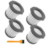4 Pack Filter for WORX WX030L WX030L.9 20V Cube Compact Vacuum Cleaner, Part# WA6077