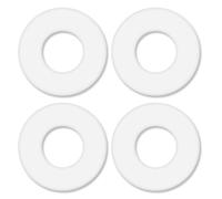 4 Pack Flush Valve Seal 816.418.00.1 Compatible with Geberit - Silicone Base Sealing Washer & Diaphragm Replacement Kit, Clear Repair Washer for Geberit Cistern