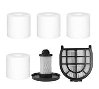 4 Pack Foam & Felt Filters, 1 Pre-Motor Filter & 1 Post-Motor Hepa Filter for Shark LZ600, LZ601, LZ602, LZ602C APEX UpLight Lift-Away DuoClean Vacuum Cleaner. Compare to Part # XFFLZ600 & XHFFC600.
