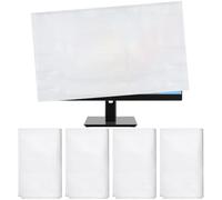 4 Pack Foam Flat Screen TV Cover 91 cm x 165 cm, TV Screen Protector for TV Protection During Storage, Moving or Renovation, Protect Your TV from Dust and Stains