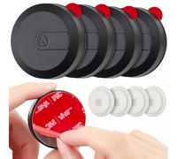 4 pack For Apple Airtag Holder with 3M Adhesive Sticker,Waterproof Durable Scratch-Resistant AirTag Case,Protective Air Tag Holer Accessory for Skis,Trailer,Drone, Bike, car& More