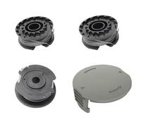 4 Pack for Bosch Strimmer Wire Replacement Spool and Line Compatible with Art 23 SL 26 SL, Easy Grass Cut 18 23 26, 18-230,18-260 Strimmer Spool Replacement, Grass Trimmer F016800569,3xz